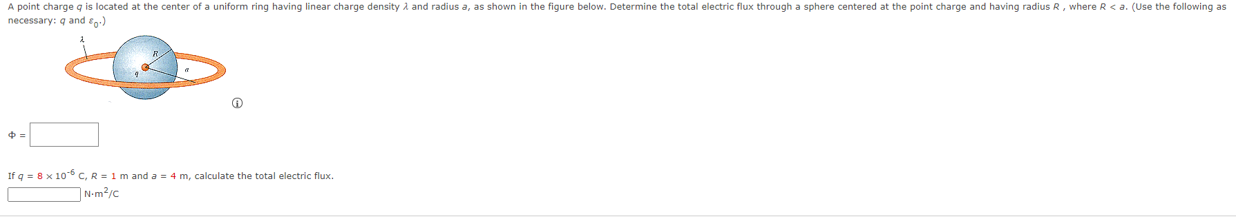 Solved A point charge q is located at the center of a | Chegg.com