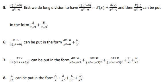 Solved 5. x(x2 +9) x2-9 x(x2 +9) first we do long division | Chegg.com