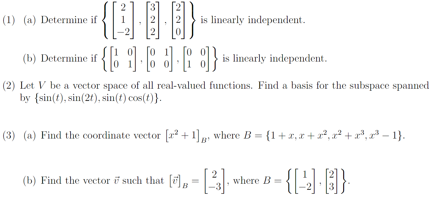 Solved I have no idea to solve these problems. Could anyone | Chegg.com