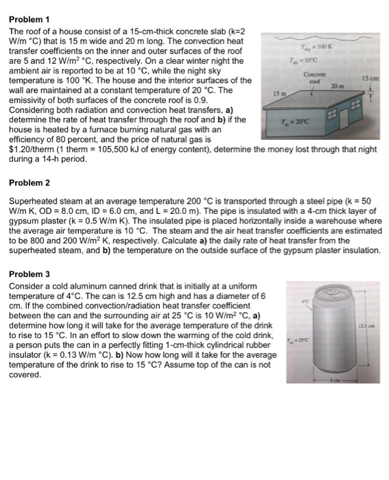 Solved The roof of a house consist of a 15cmthick concrete