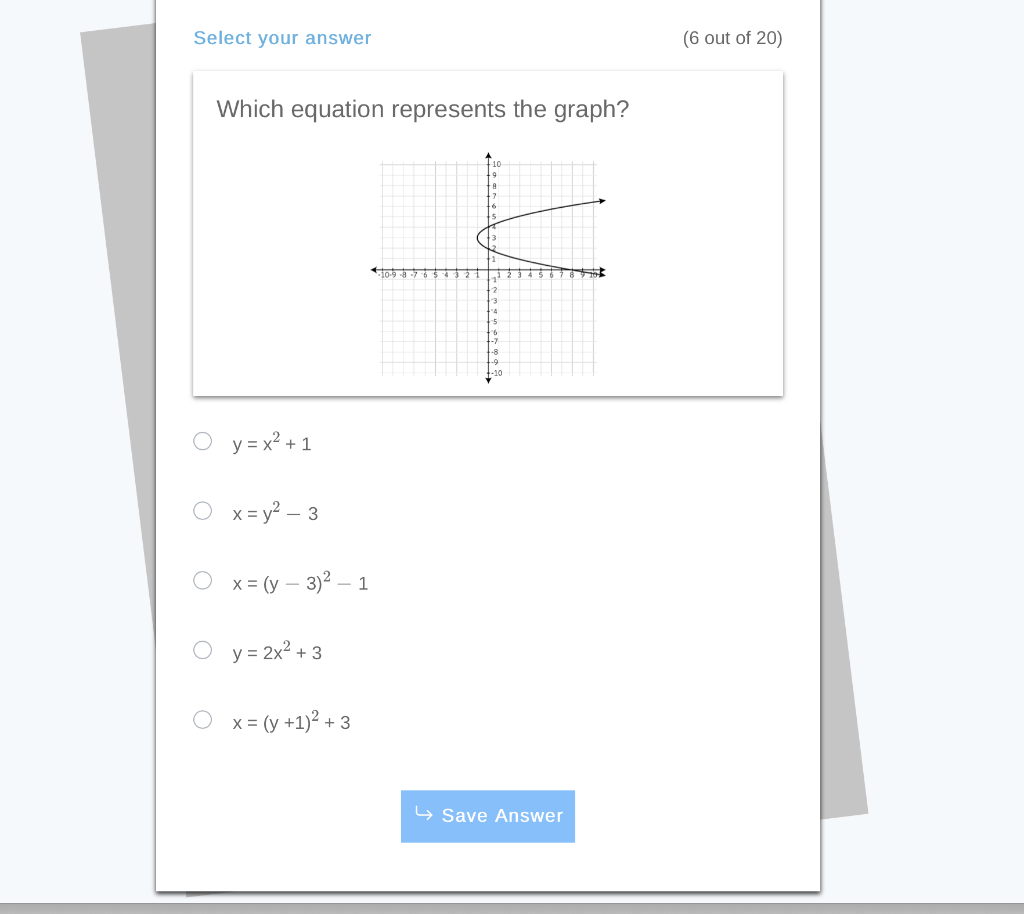 graph the equation y 2 3 x 1