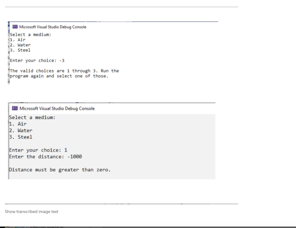 Solved Good afternoon i need a little help on my Programming | Chegg.com