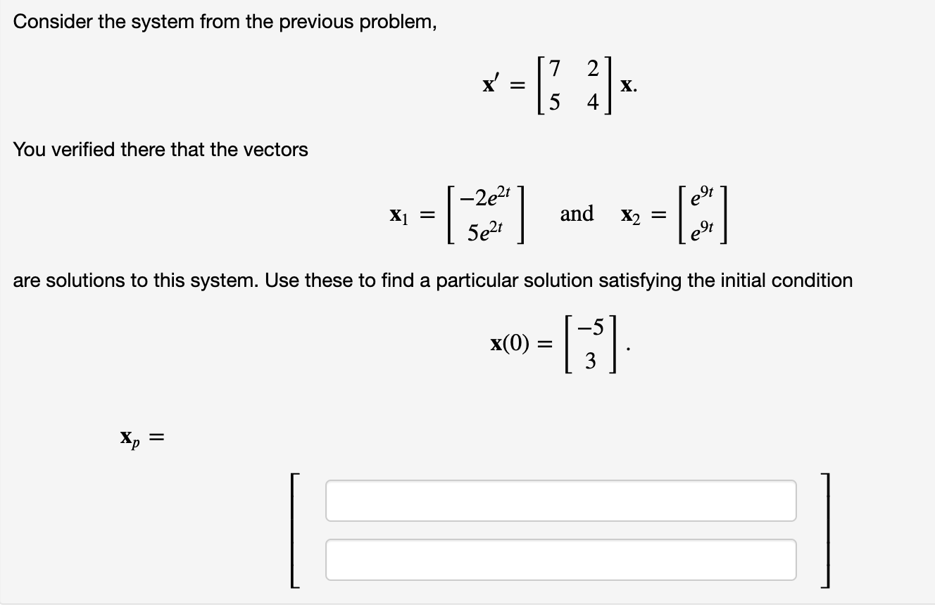 Solved Consider the system from the previous problem, You | Chegg.com