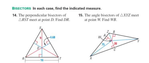 Solved BISECTORS In each case, find the indicated measure. | Chegg.com
