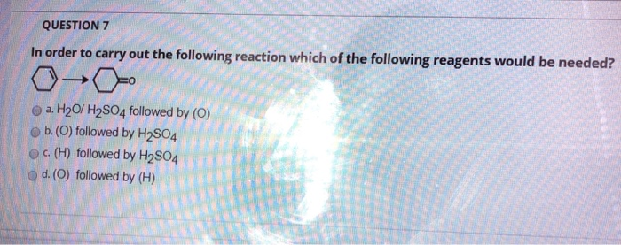 Solved In order to carry out the following reaction which | Chegg.com