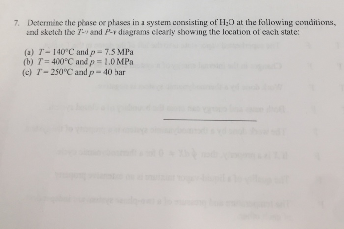 Solved Determine the phase or phases in a system consisting | Chegg.com