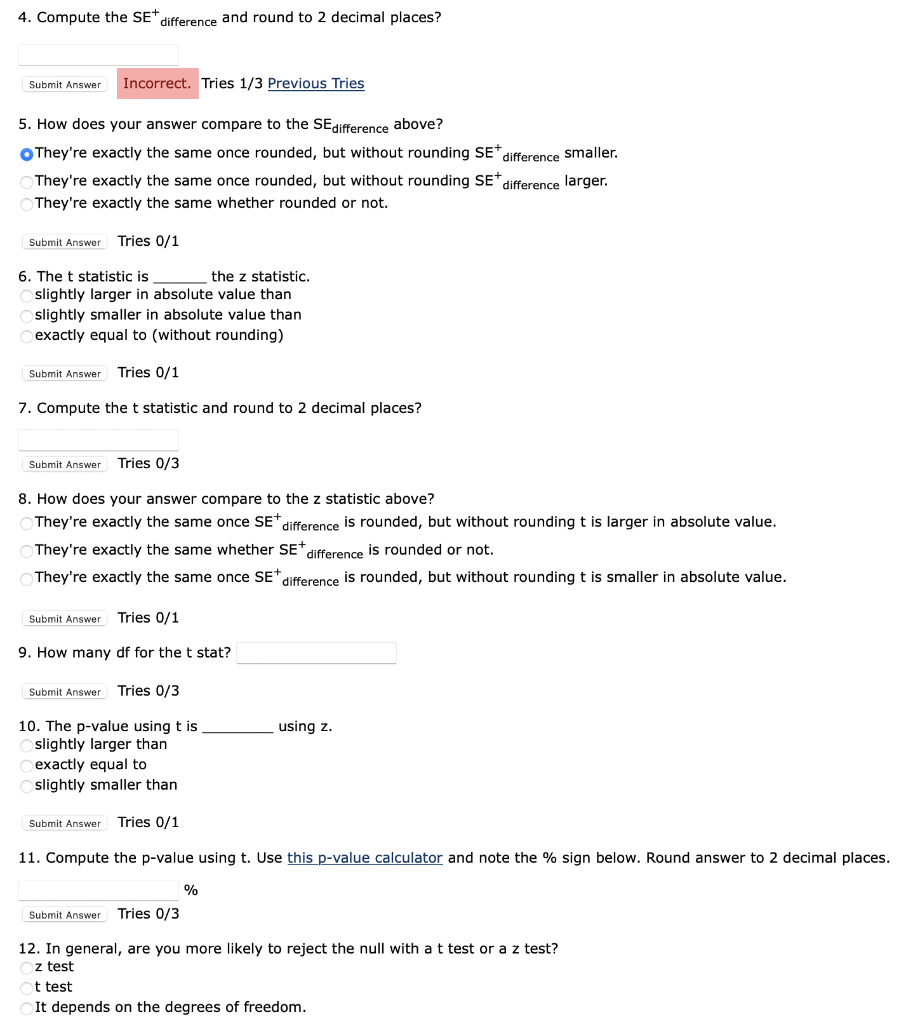 Solved The 2 Sample 2 Test An experiment was done to see | Chegg.com