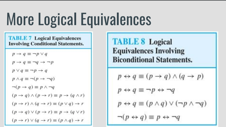 Solved Use Logical Equivalences To Prove That The Following | Chegg.com