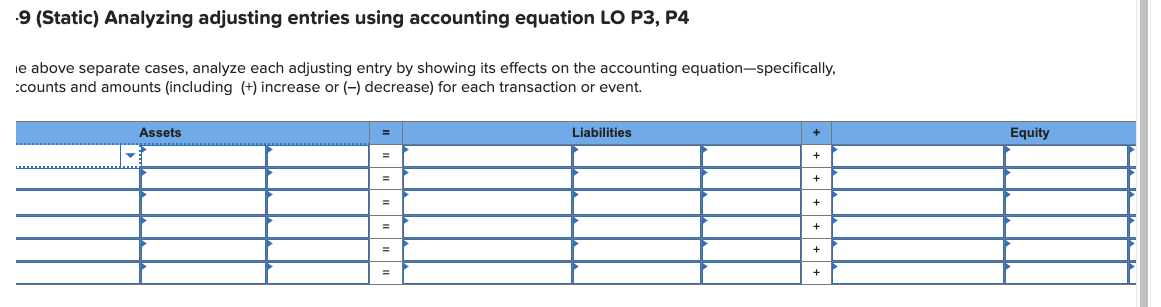Solved Use the following information for Exercises 8-9 | Chegg.com