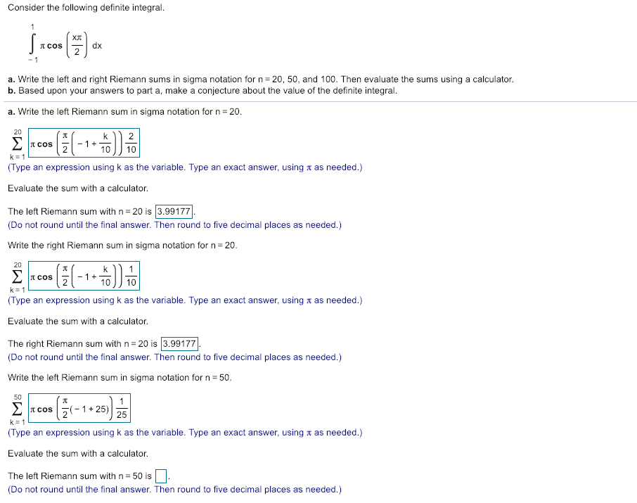riemann sum sigma notation calculator riemann sum sigma notation calculator