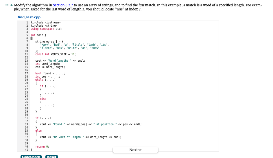 Solved 4 7 8 9 12 13 .. 3. Modify the algorithm in Section | Chegg.com