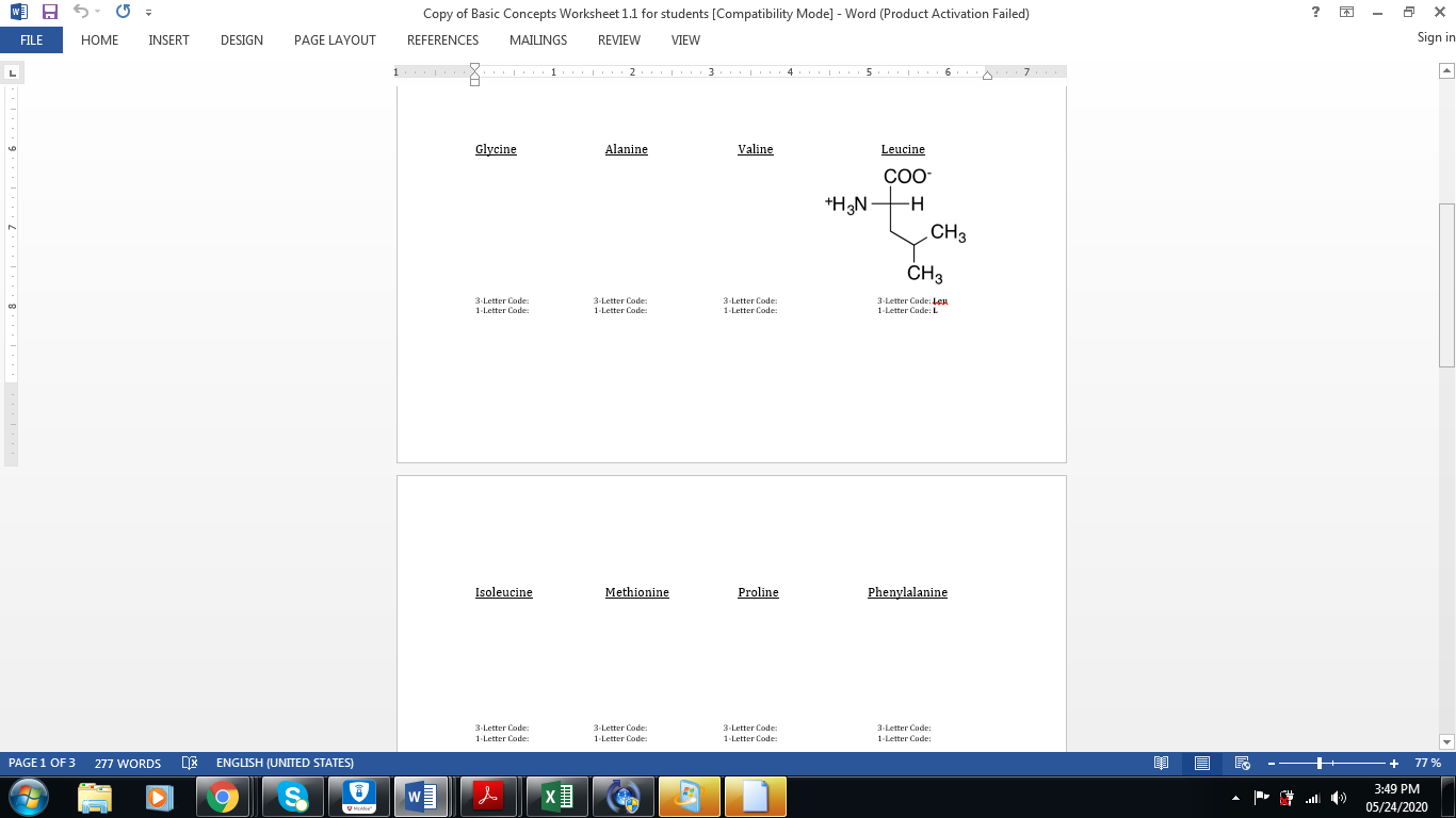 Solved wl 50 ? - Copy of Basic Concepts Worksheet 1.1 for | Chegg.com