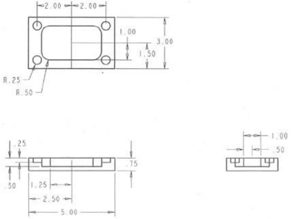pro e models with dimensions