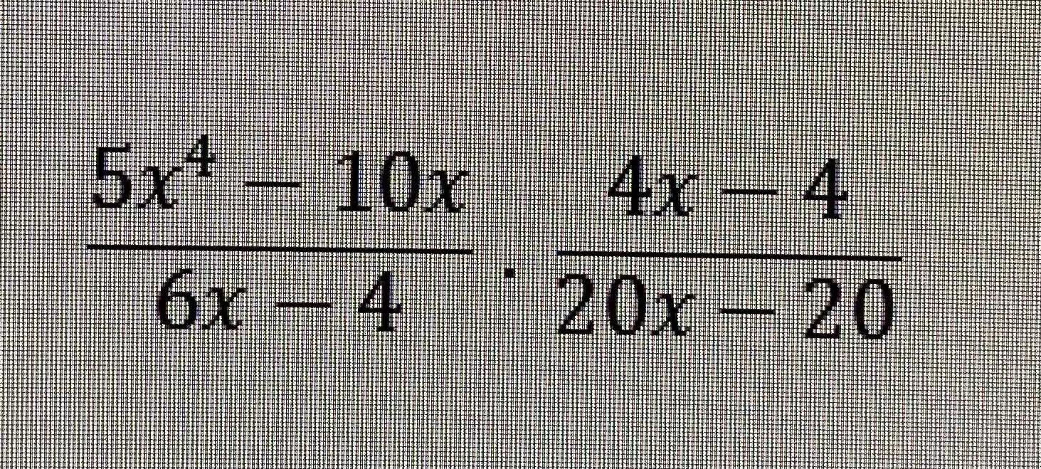 4x 10 x 4 )= 6 10 x )  2x 2