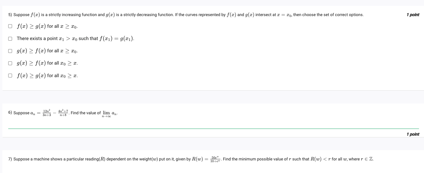 Solved 5) Suppose f(x) is a strictly increasing function and | Chegg.com