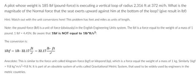 One kilogram clearance force equals to