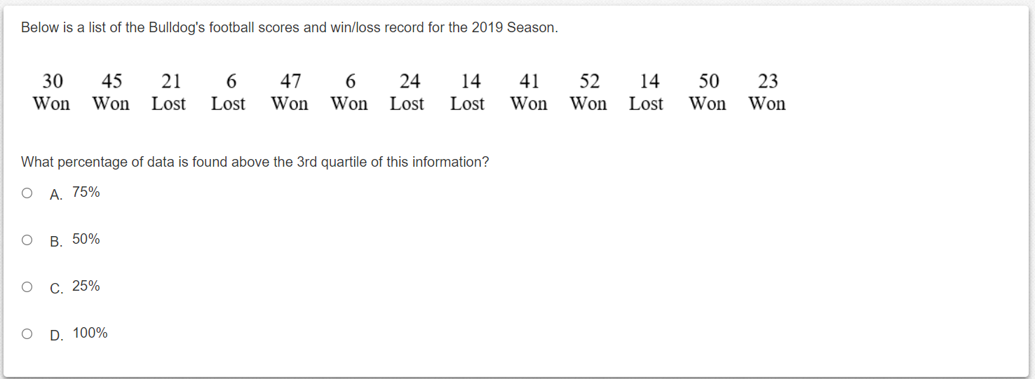 Football Win Loss Record