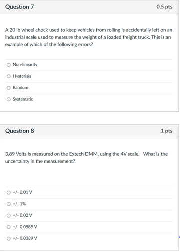 Solved Question 3 0.5 pts What is the difference between | Chegg.com