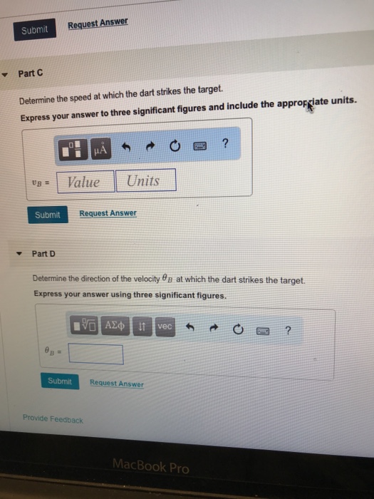Solved the dart is thrown with a speed of 10m/s suppose that