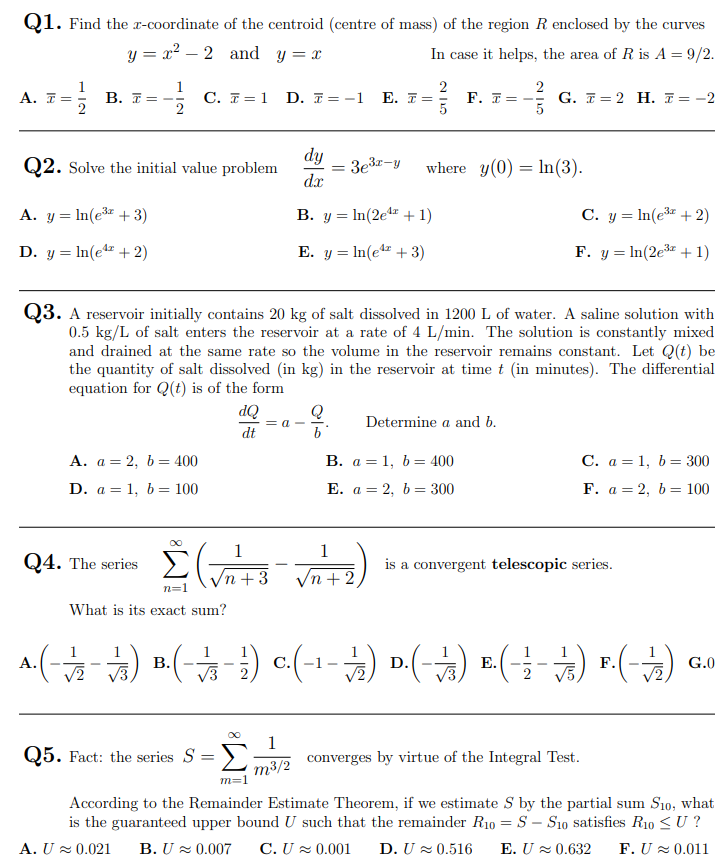 Solved Q1 Find The E Coordinate Of The Centroid Centre Chegg Com