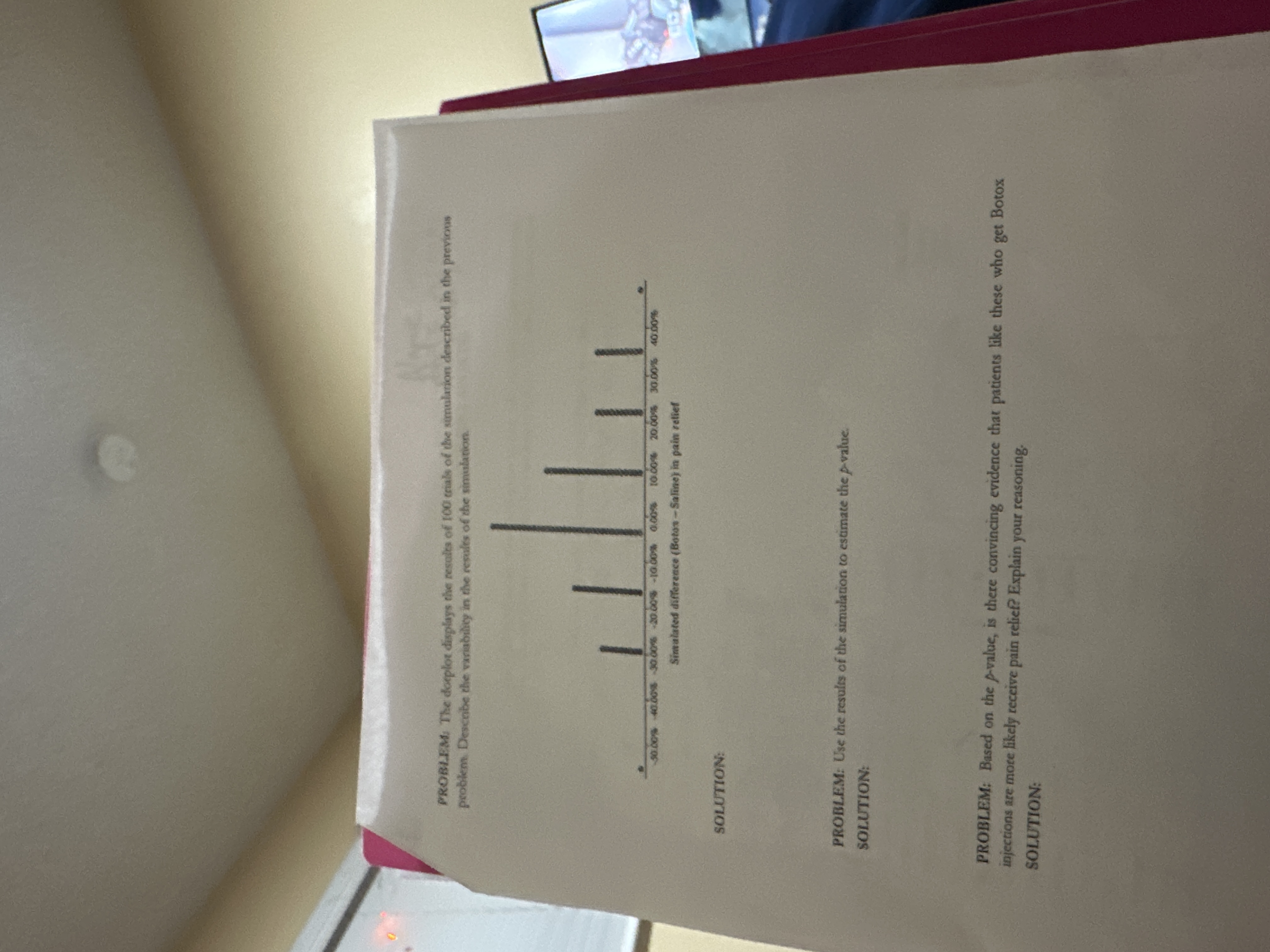 SOLUTION: PROBLEM: Use the results of the simulation | Chegg.com