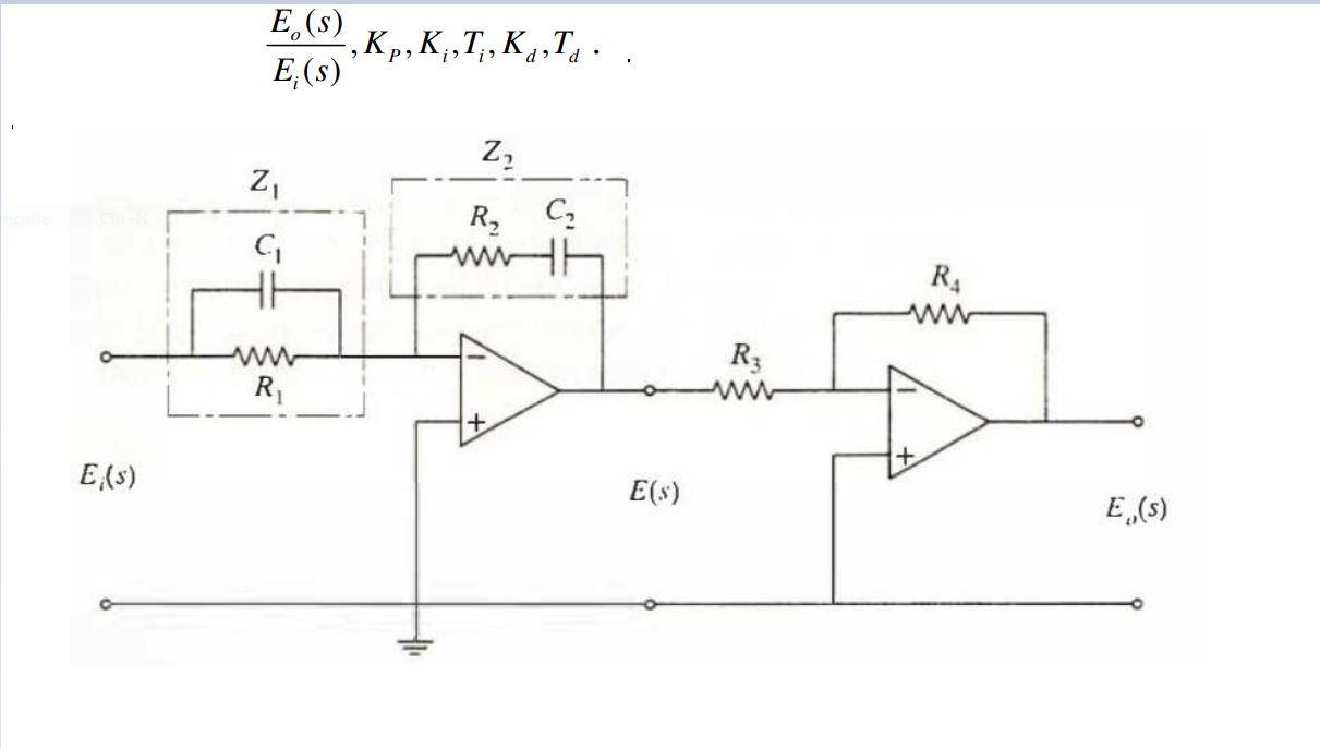 Solved The following circuit shows a PID control, prove and | Chegg.com