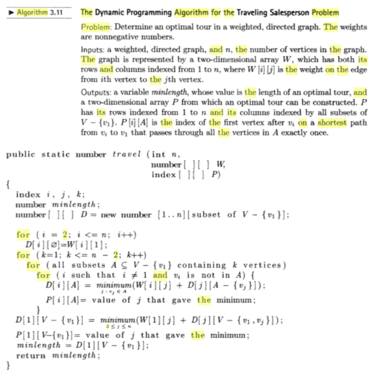 Solved Write A More Detailed Version Of Dynamic Programmi Chegg Com