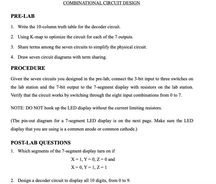 Solved You must determine the type of LED (common anode or | Chegg.com