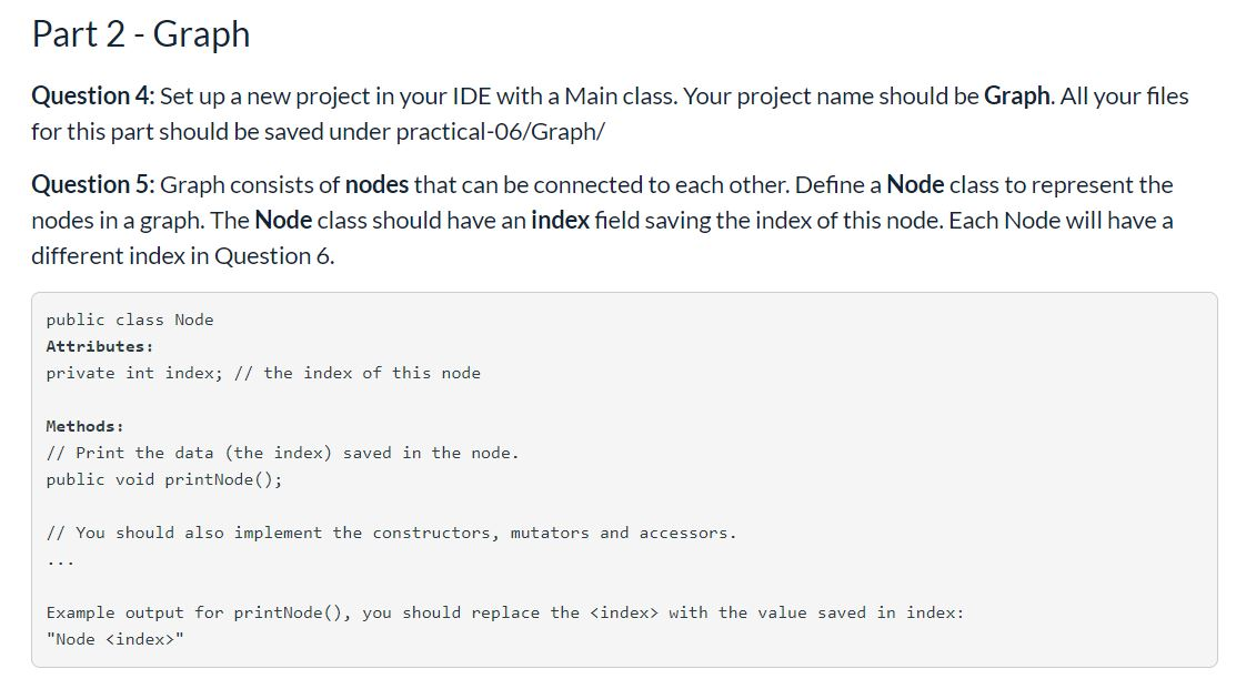 Part 2 - Graph Question 4: Set up a new project in | Chegg.com