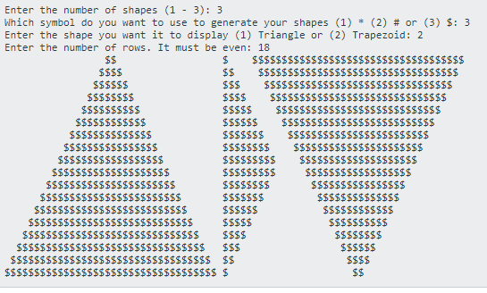 Solved Develop a Java application, called ModifiedShapes, | Chegg.com