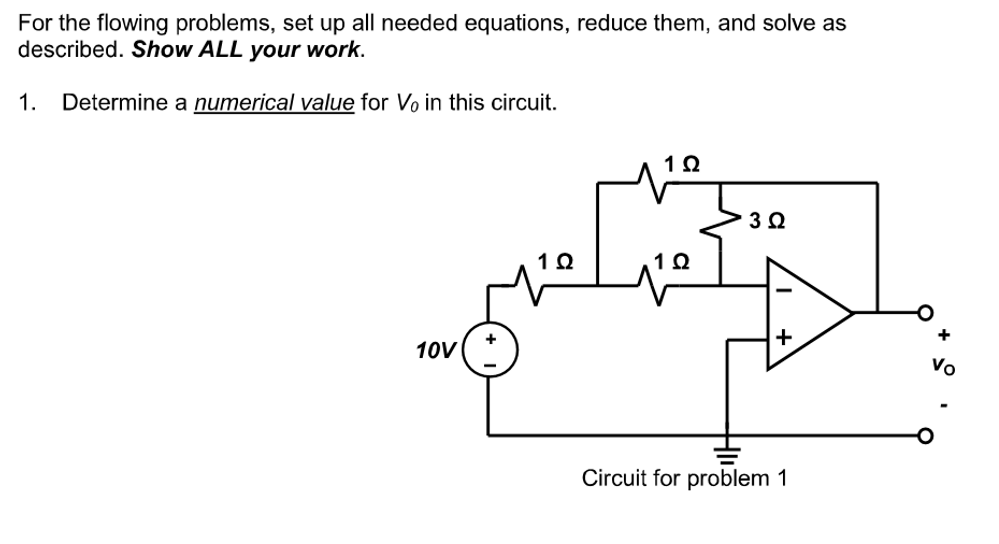 Solved For the flowing problems, set up all needed | Chegg.com