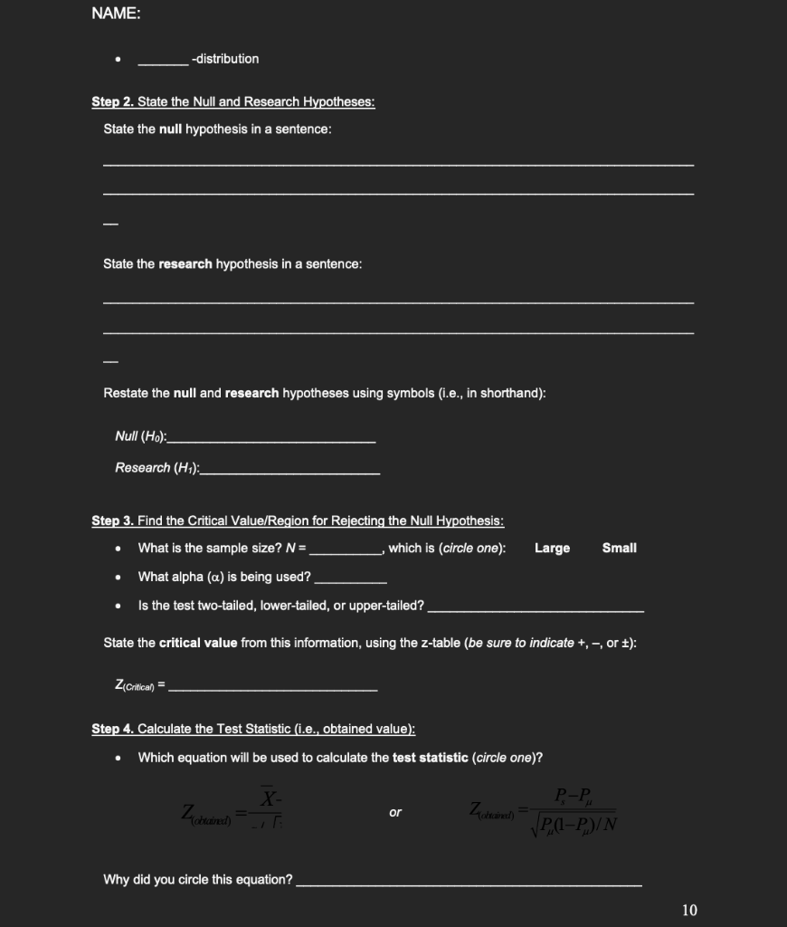 Solved Assignment \#7 Use the "Five Step Model" outlined | Chegg.com