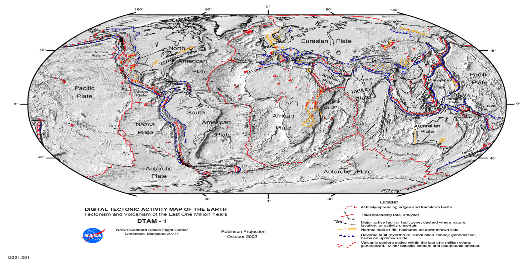 Solved Compare 65 million years ago to the map on this page, | Chegg.com