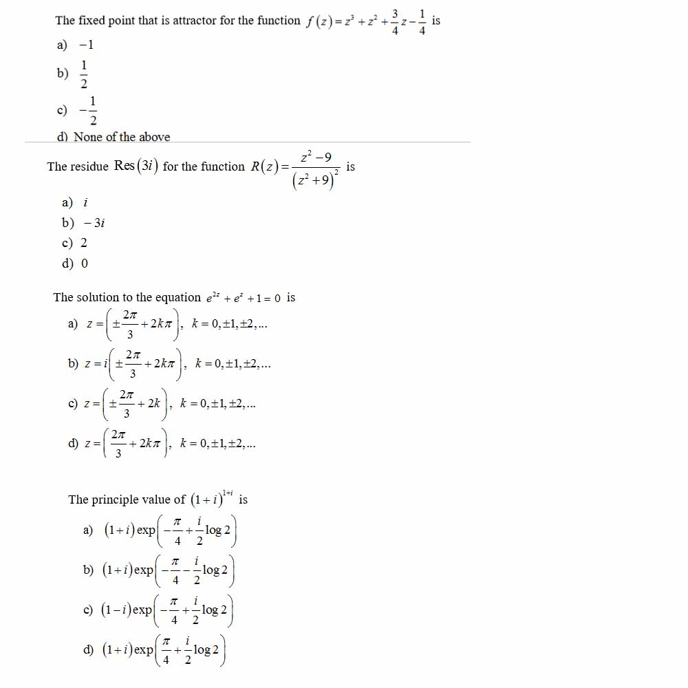 Solved The fixed point that is attractor for the function f | Chegg.com