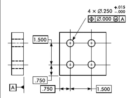 draft a simple, functional gage to check the part in | Chegg.com