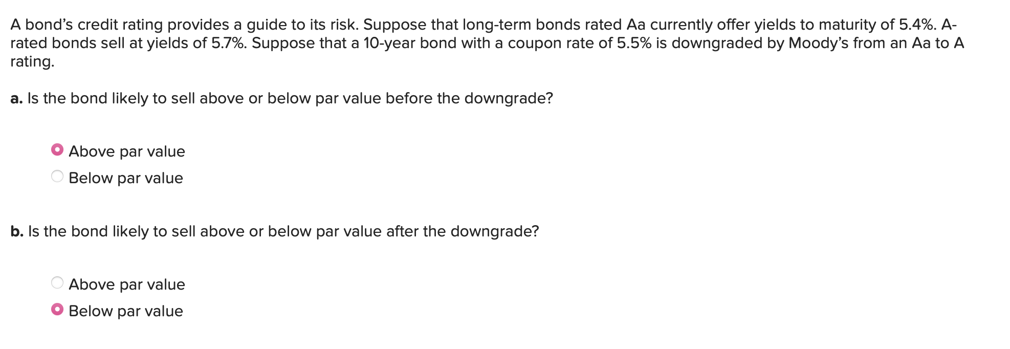 solved-a-bond-s-credit-rating-provides-a-guide-to-its-risk-chegg