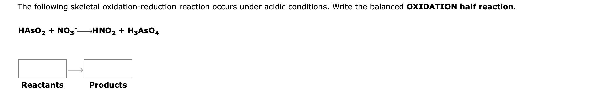 Solved NO3−+Zn Zn2++NO2 9 more group attempts | Chegg.com