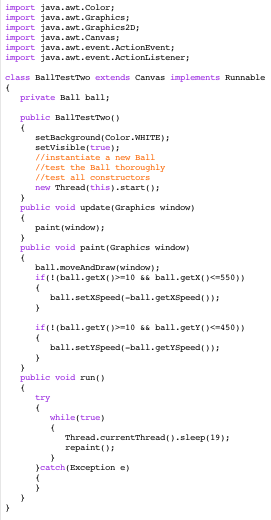 import java.awt.Color; import java.awt.Graphics; | Chegg.com