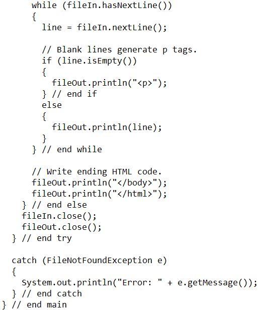 Solved Please do this in Java Write a program that reads in | Chegg.com