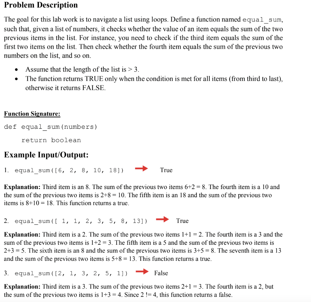 Solved Problem Description The goal for this lab work is to | Chegg.com