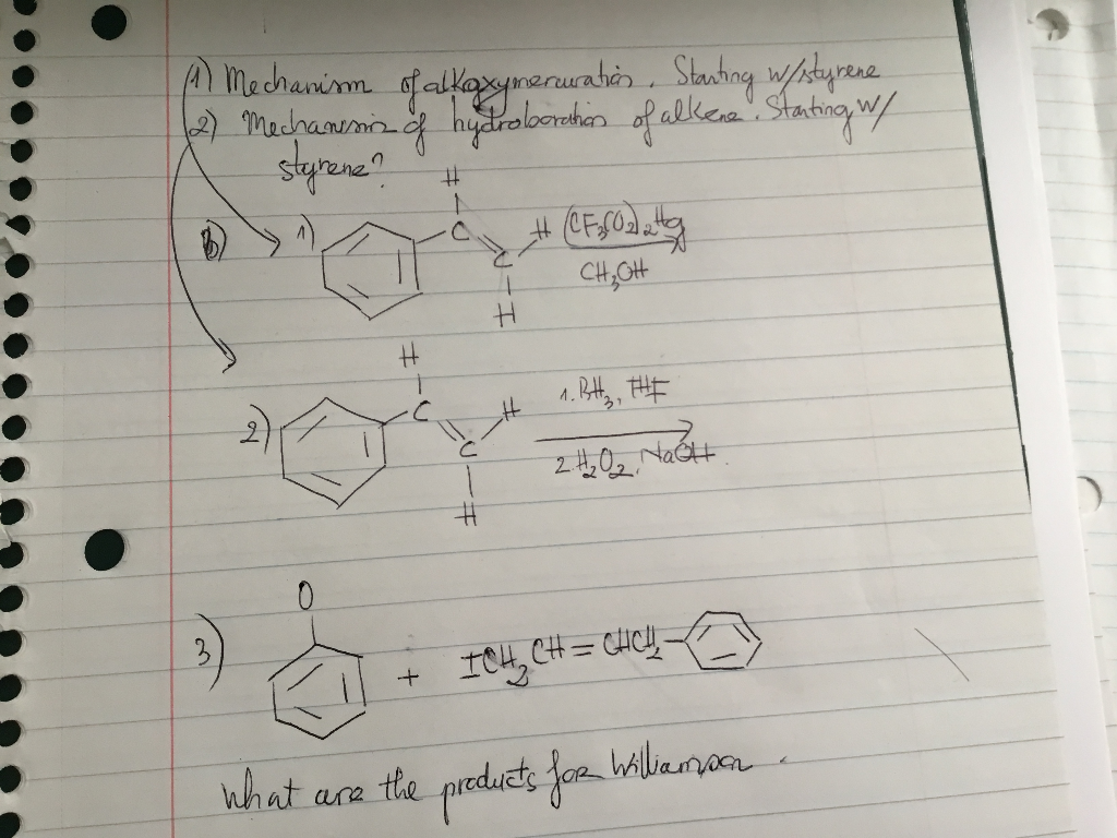 Solved hi, I need help on these mechanisms. Please made sure | Chegg.com