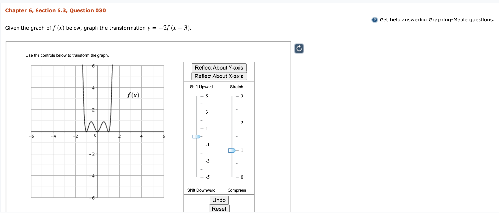 Solved Chapter 6, Section 6.3, Question 030 Get help | Chegg.com