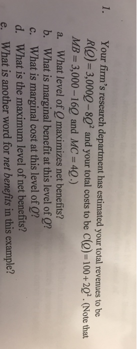 solved-1-your-firm-s-research-department-has-estimated-your-chegg