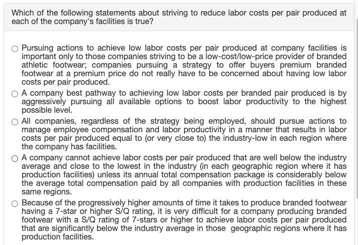 Solved Based on the industry-low, industry-average, and | Chegg.com