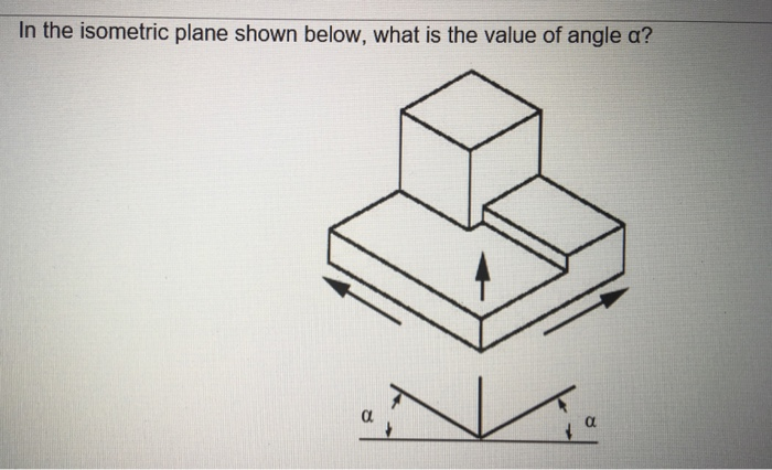 Isometric Plane Example Solved In the isometric plane shown below, what is the value | Chegg.com