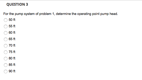 QUESTION 1 Design a pump system to deliver water from | Chegg.com