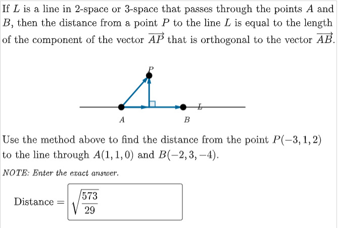 Solved If L is a line in 2-space or 3-space that passes | Chegg.com