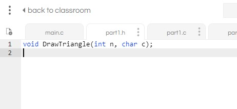 Solved FUNCTION 1: DrawTriangle(int n, char c): Prints an | Chegg.com