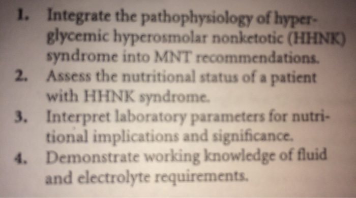 Solved 1. 2. 3. 4. Integrate the pathophysiology of hyper- | Chegg.com