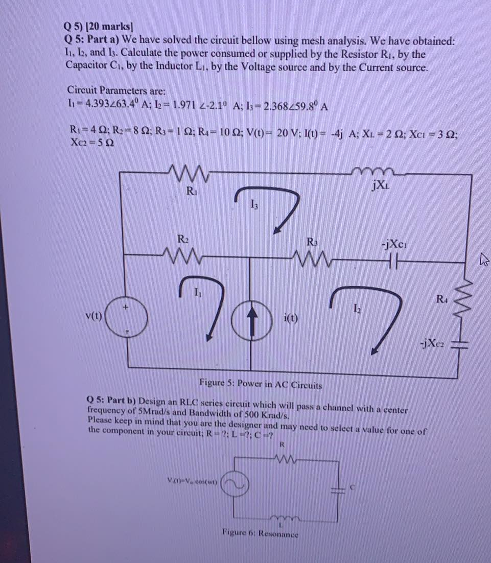 Solved We Have Solved The Circuit Below Using Mesh Analysis. | Chegg.com